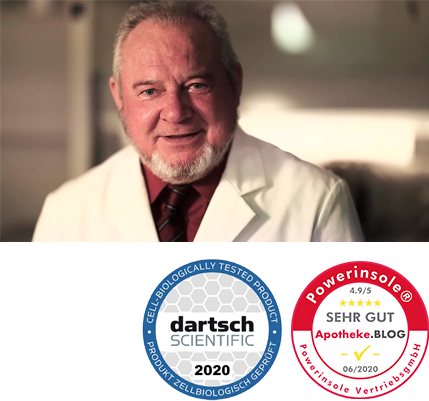 Die Powerinsole Auflage wurde von Dartsch Scientific.